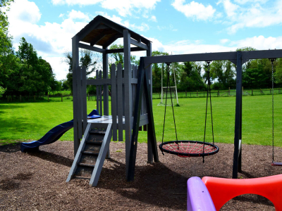 Slide & Swings at Clonfert