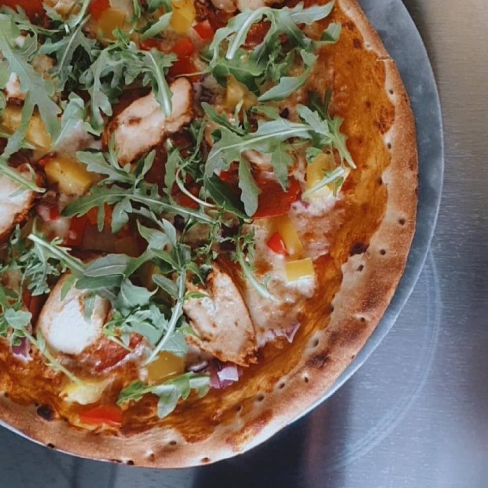 Chicken and Chorizo Pizza